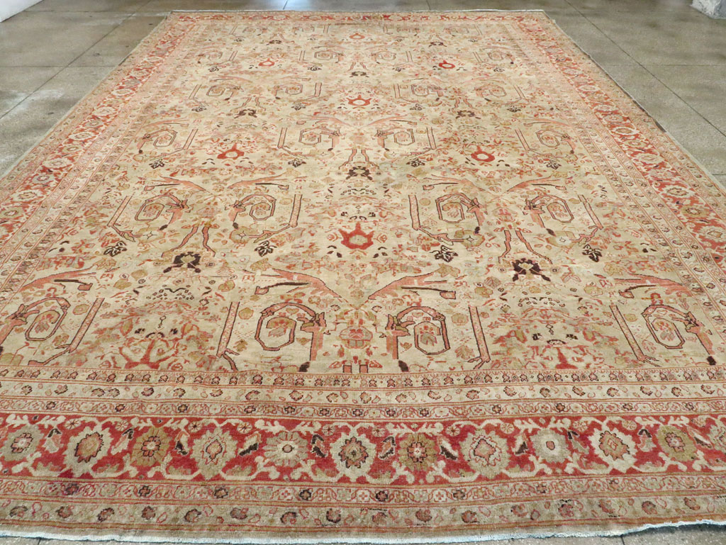 Antique Persian Mahal Carpet, No.23530 - Gsblank