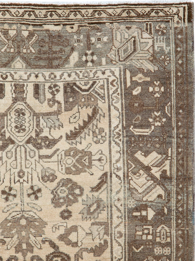 Vintage Persian Malayer Rug, No.23532 - Gsblank