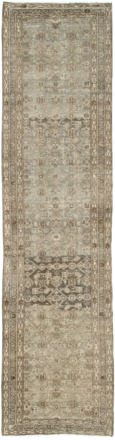 Vintage Persian Malayer Runner, No.23534 - Gsblank