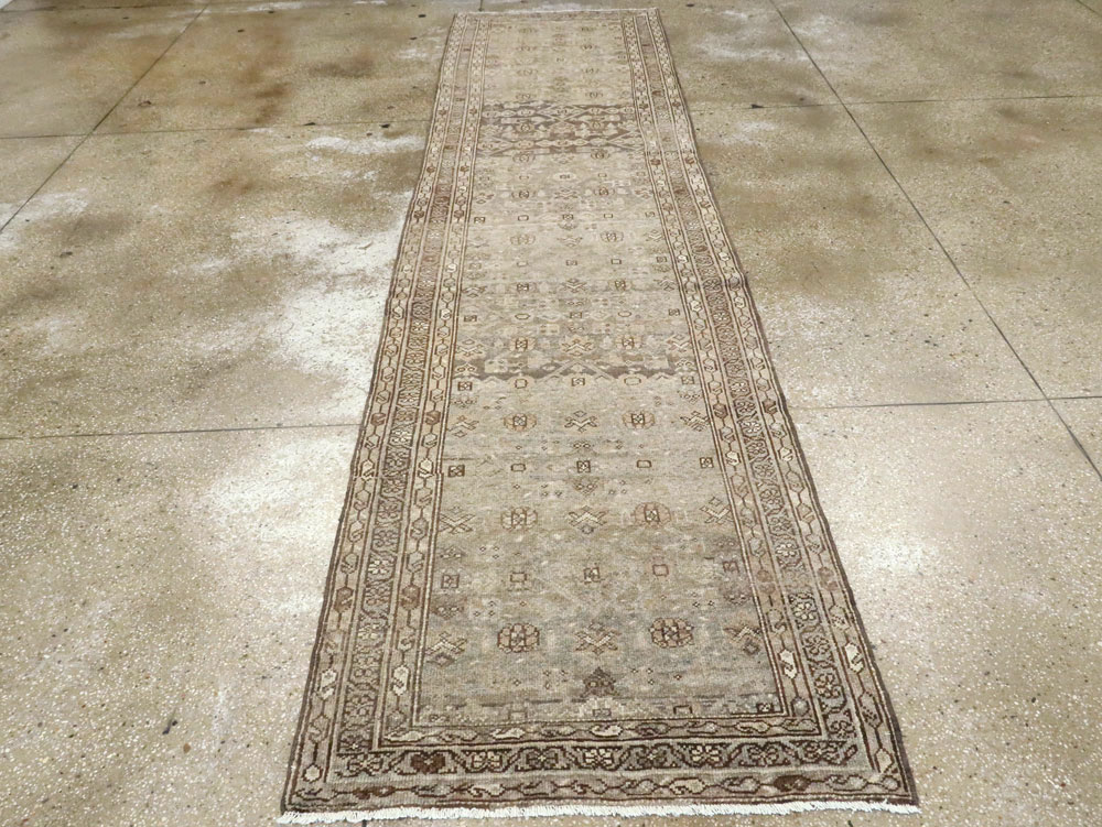 Vintage Persian Malayer Runner, No.23534 - Gsblank