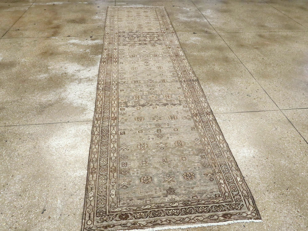Vintage Persian Malayer Runner, No.23534 - Gsblank