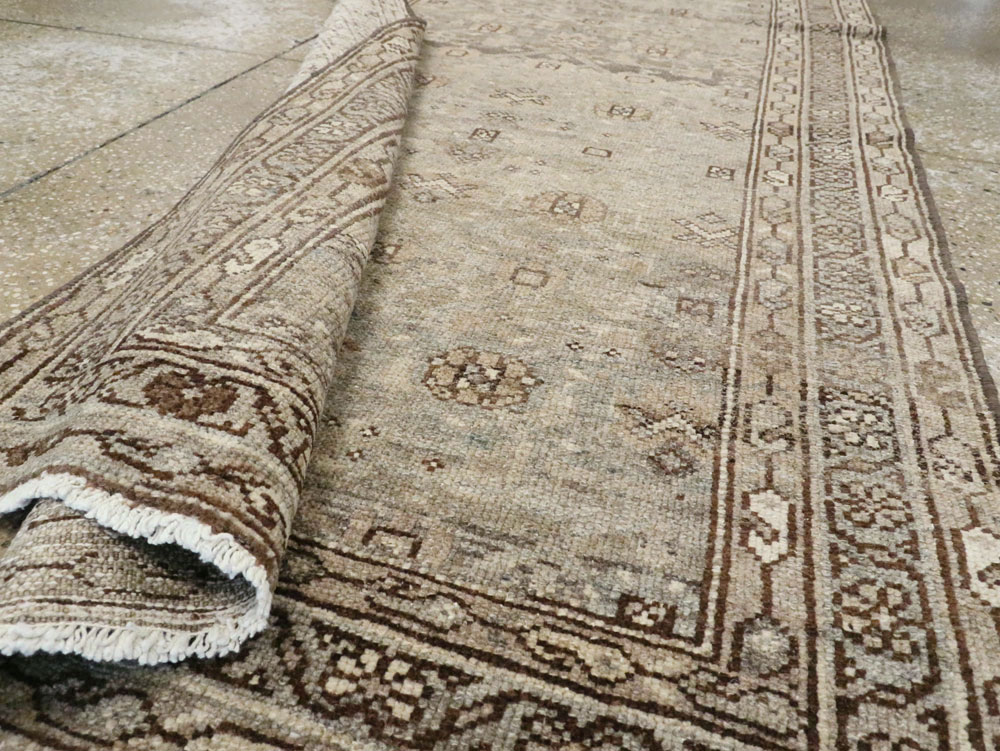 Vintage Persian Malayer Runner, No.23534 - Gsblank