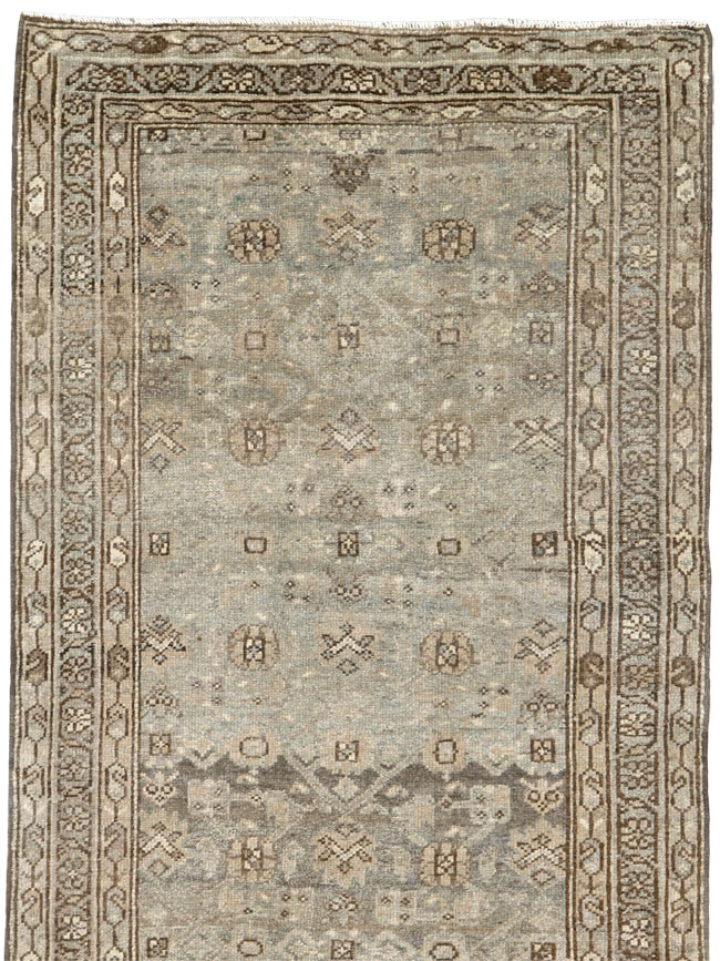 Vintage Persian Malayer Runner, No.23534 - Gsblank