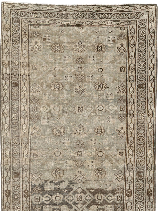 Vintage Persian Malayer Runner, No.23534 - Gsblank
