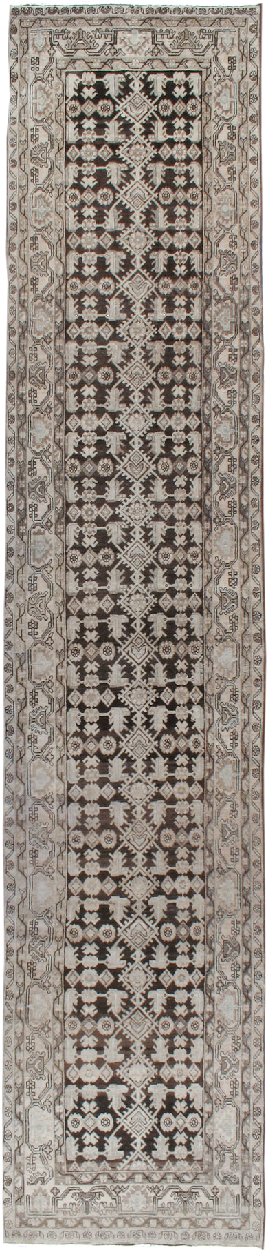 Vintage Persian Malayer Runner, No.23535 - Gsblank