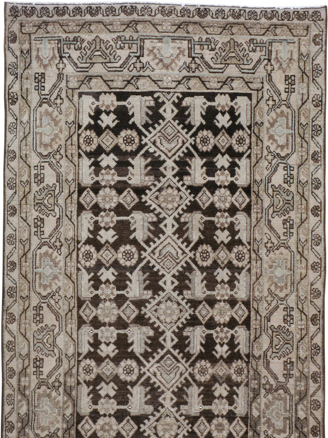 Vintage Persian Malayer Runner, No.23535 - Gsblank