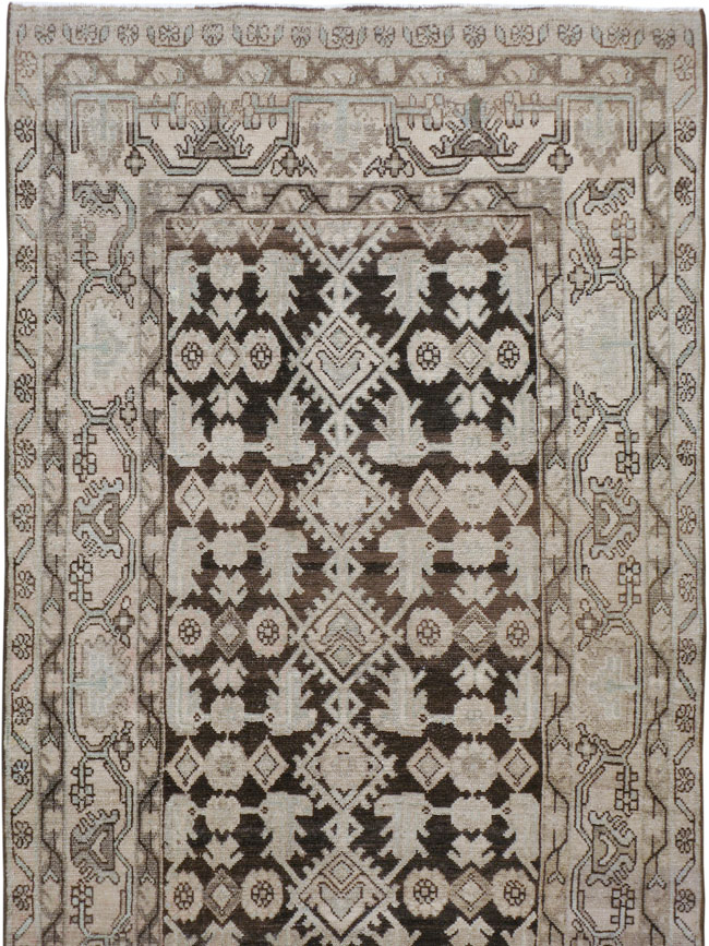 Vintage Persian Malayer Runner, No.23535 - Gsblank