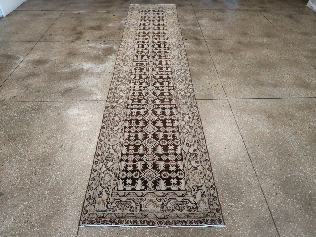 Vintage Persian Malayer Runner, No.23535 - Gsblank