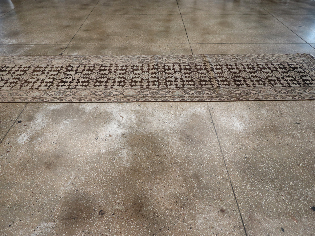 Vintage Persian Malayer Runner, No.23535 - Gsblank