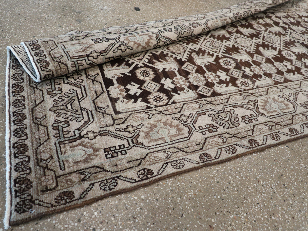 Vintage Persian Malayer Runner, No.23535 - Gsblank