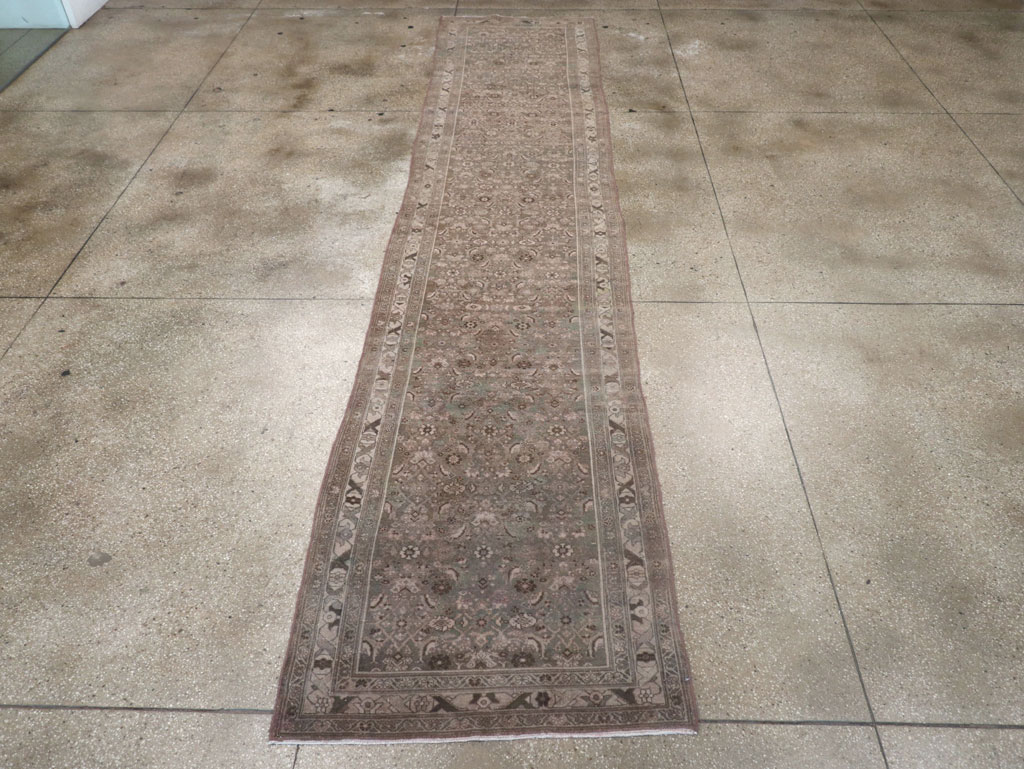 Vintage Persian Malayer Runner, No.23536 - Gsblank