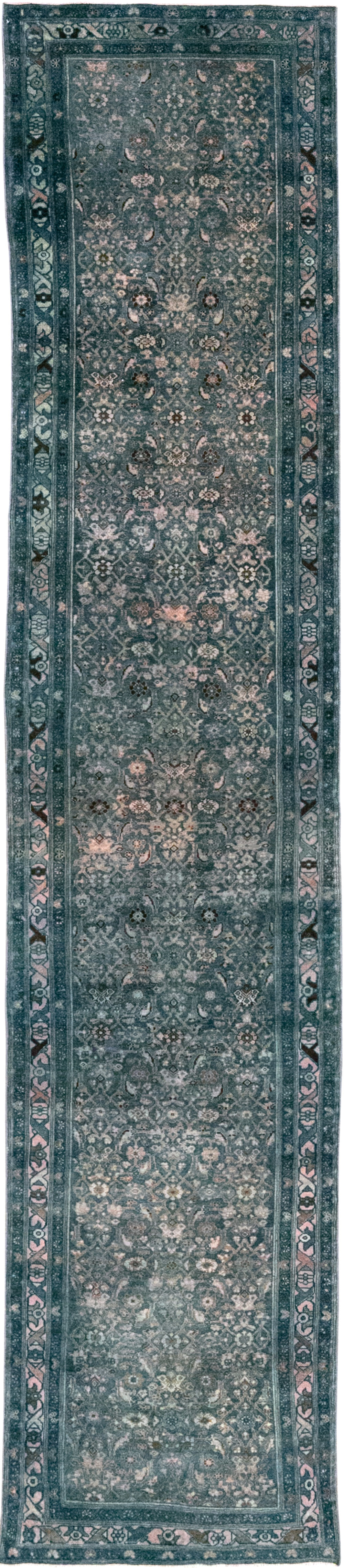 Vintage Persian Malayer Long Runner, No.23537 - Gsblank