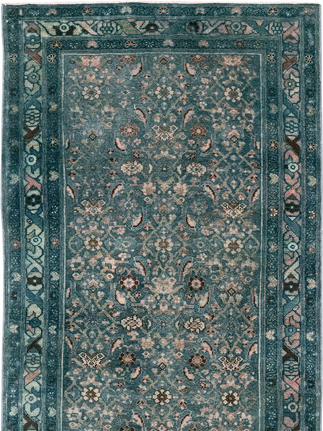 Vintage Persian Malayer Long Runner, No.23537 - Gsblank