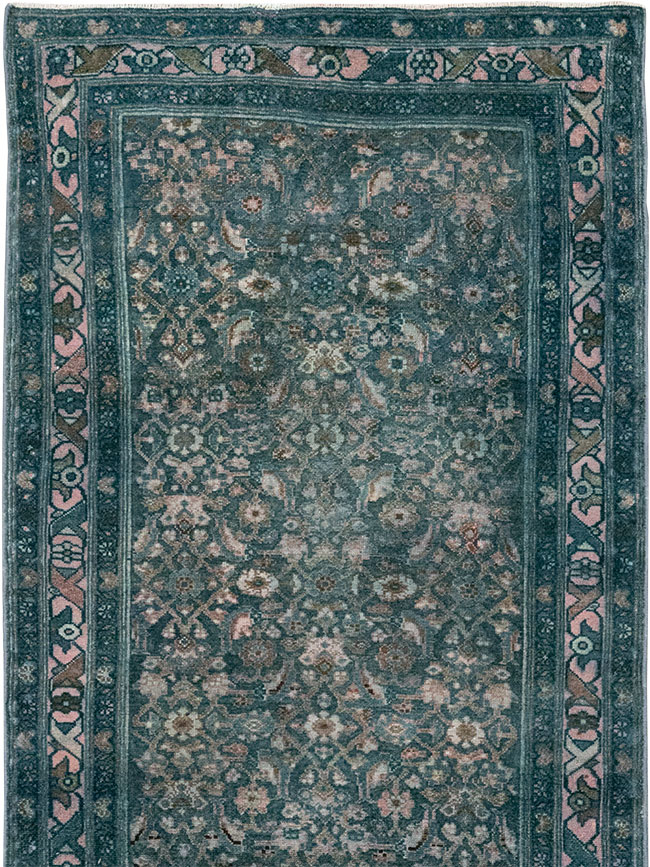 Vintage Persian Malayer Long Runner, No.23537 - Gsblank