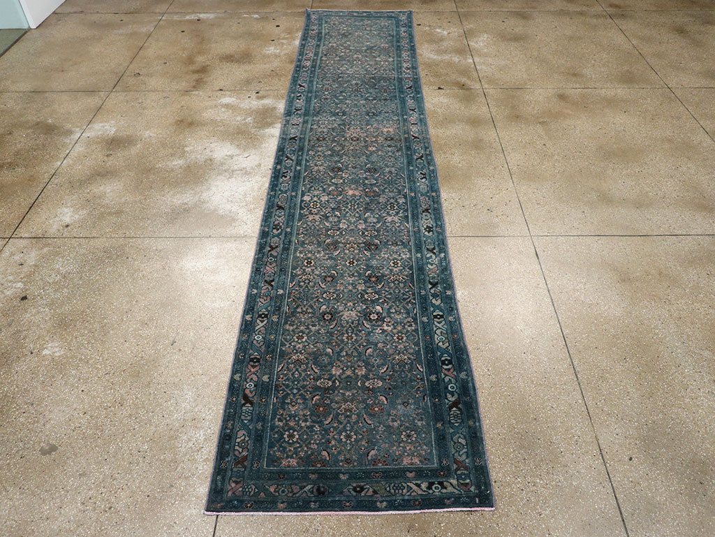 Vintage Persian Malayer Long Runner, No.23537 - Gsblank