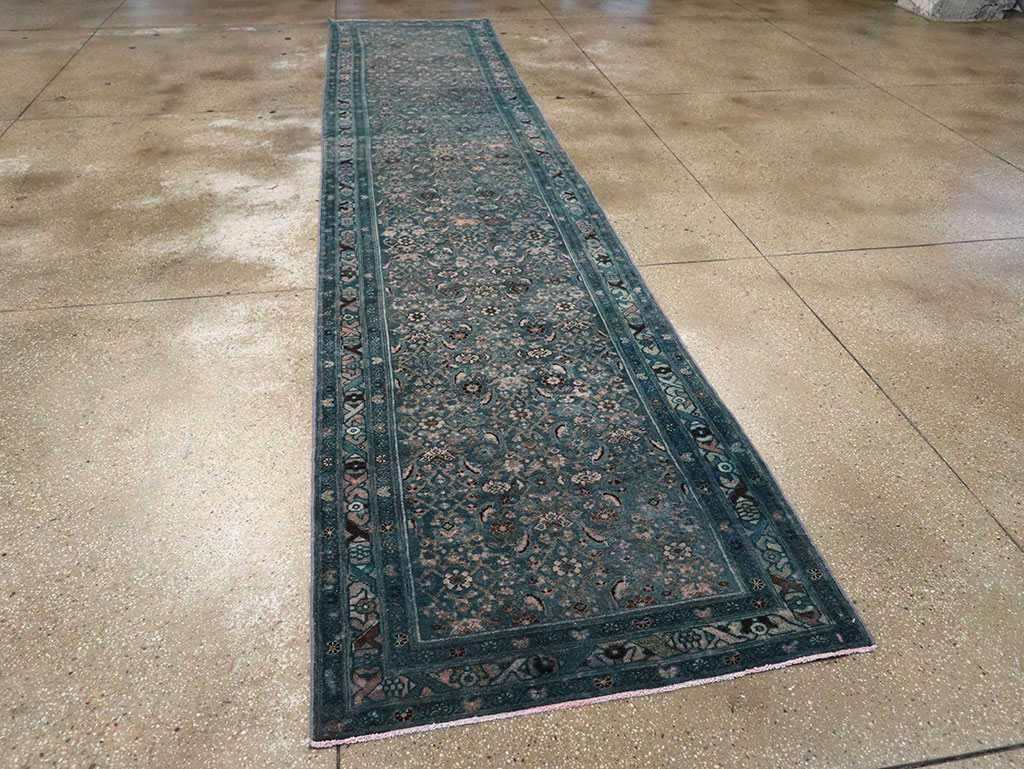 Vintage Persian Malayer Long Runner, No.23537 - Gsblank