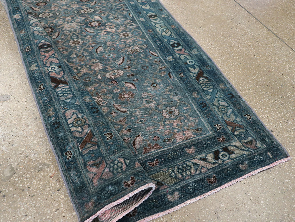 Vintage Persian Malayer Long Runner, No.23537 - Gsblank