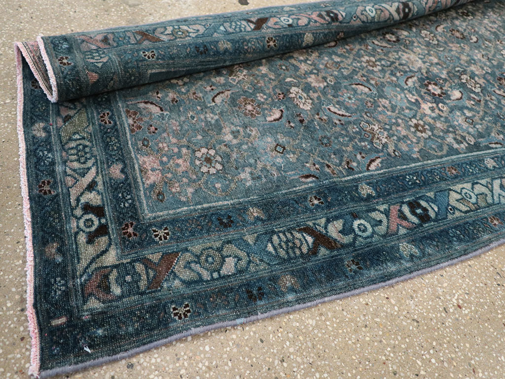 Vintage Persian Malayer Long Runner, No.23537 - Gsblank