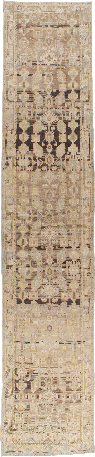 Vintage Persian Malayer Runner, No.23538 - Gsblank