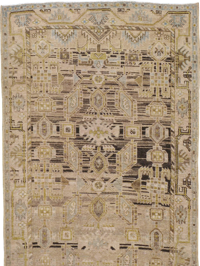 Vintage Persian Malayer Runner, No.23538 - Gsblank