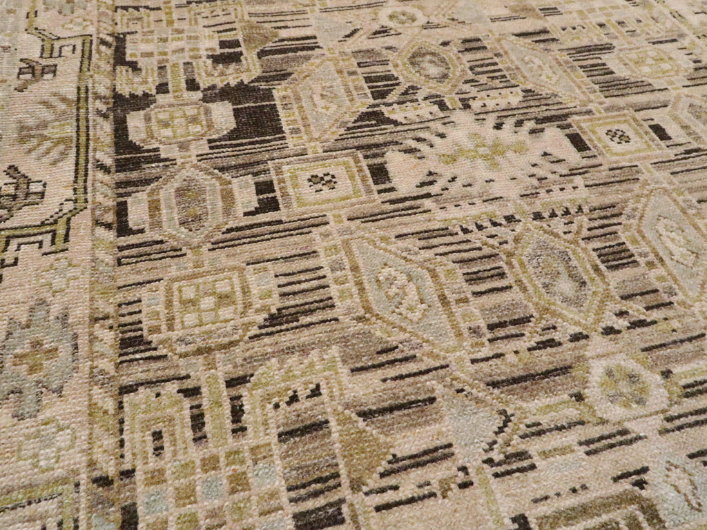 Vintage Persian Malayer Runner, No.23538 - Gsblank