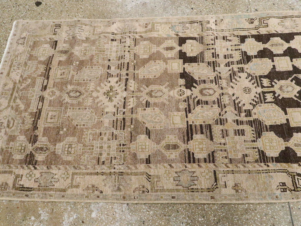 Vintage Persian Malayer Runner, No.23538 - Gsblank