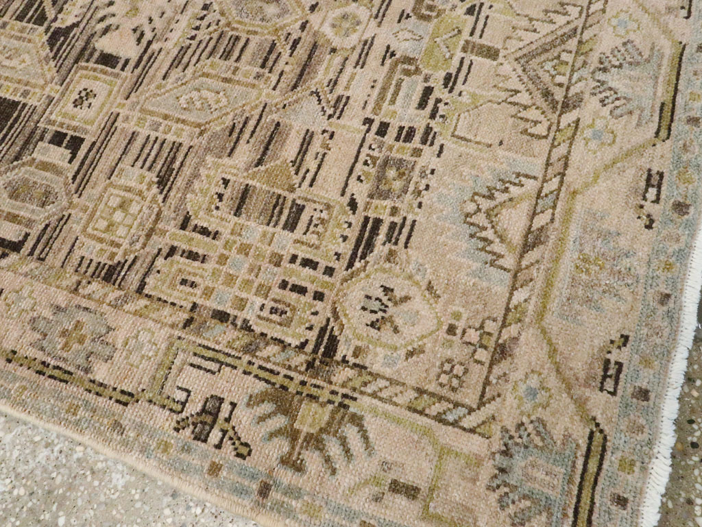 Vintage Persian Malayer Runner, No.23538 - Gsblank