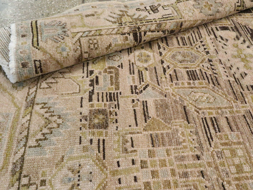 Vintage Persian Malayer Runner, No.23538 - Gsblank