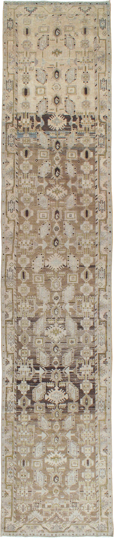 Vintage Persian Malayer Runner, No.23539 - Gsblank