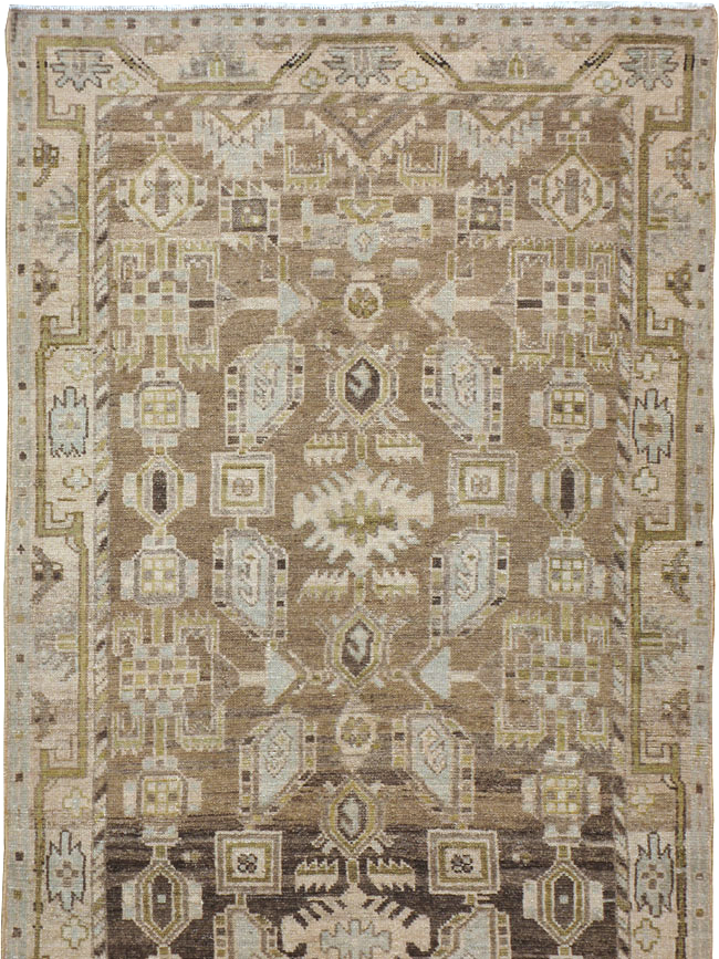 Vintage Persian Malayer Runner, No.23539 - Gsblank
