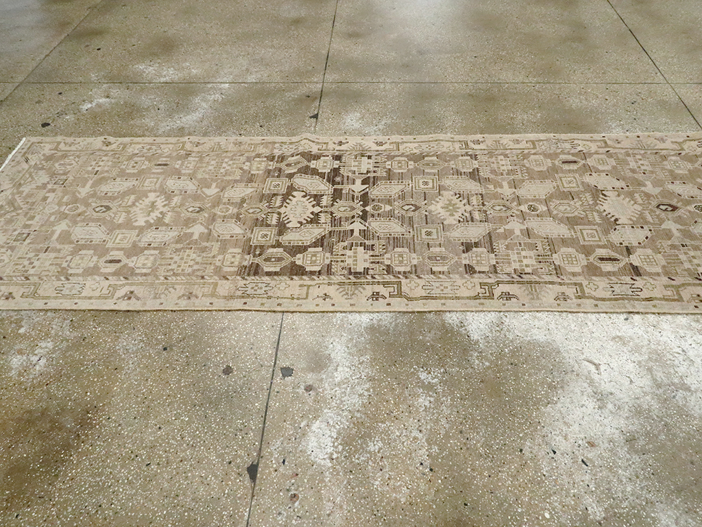 Vintage Persian Malayer Runner, No.23539 - Gsblank