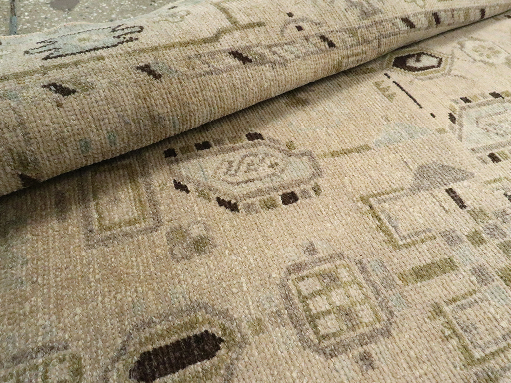 Vintage Persian Malayer Runner, No.23539 - Gsblank