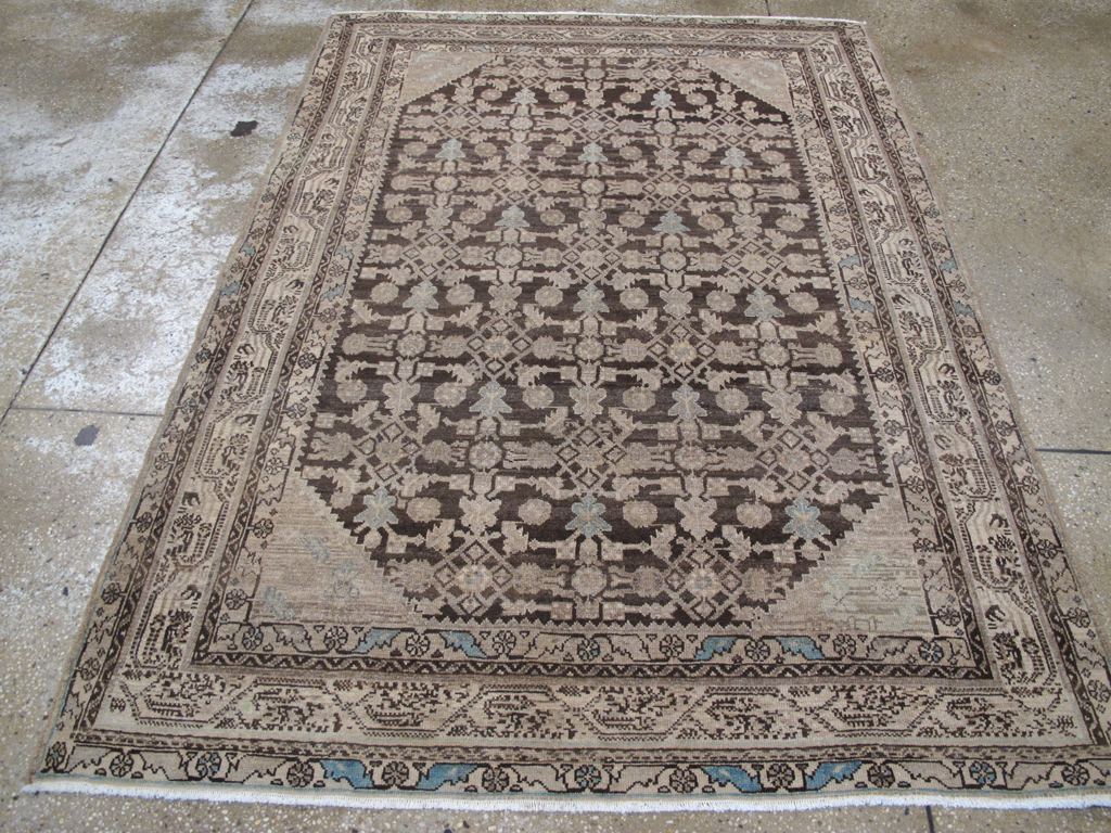 Vintage Persian Malayer Rug, No.23541 - Gsblank