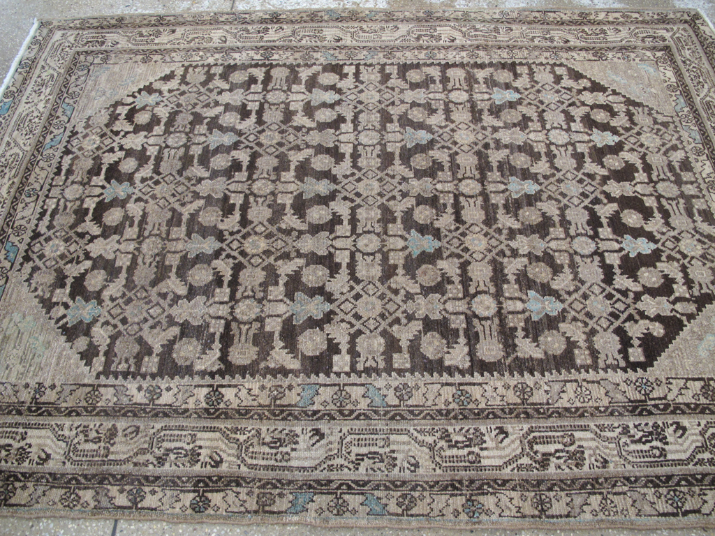 Vintage Persian Malayer Rug, No.23541 - Gsblank