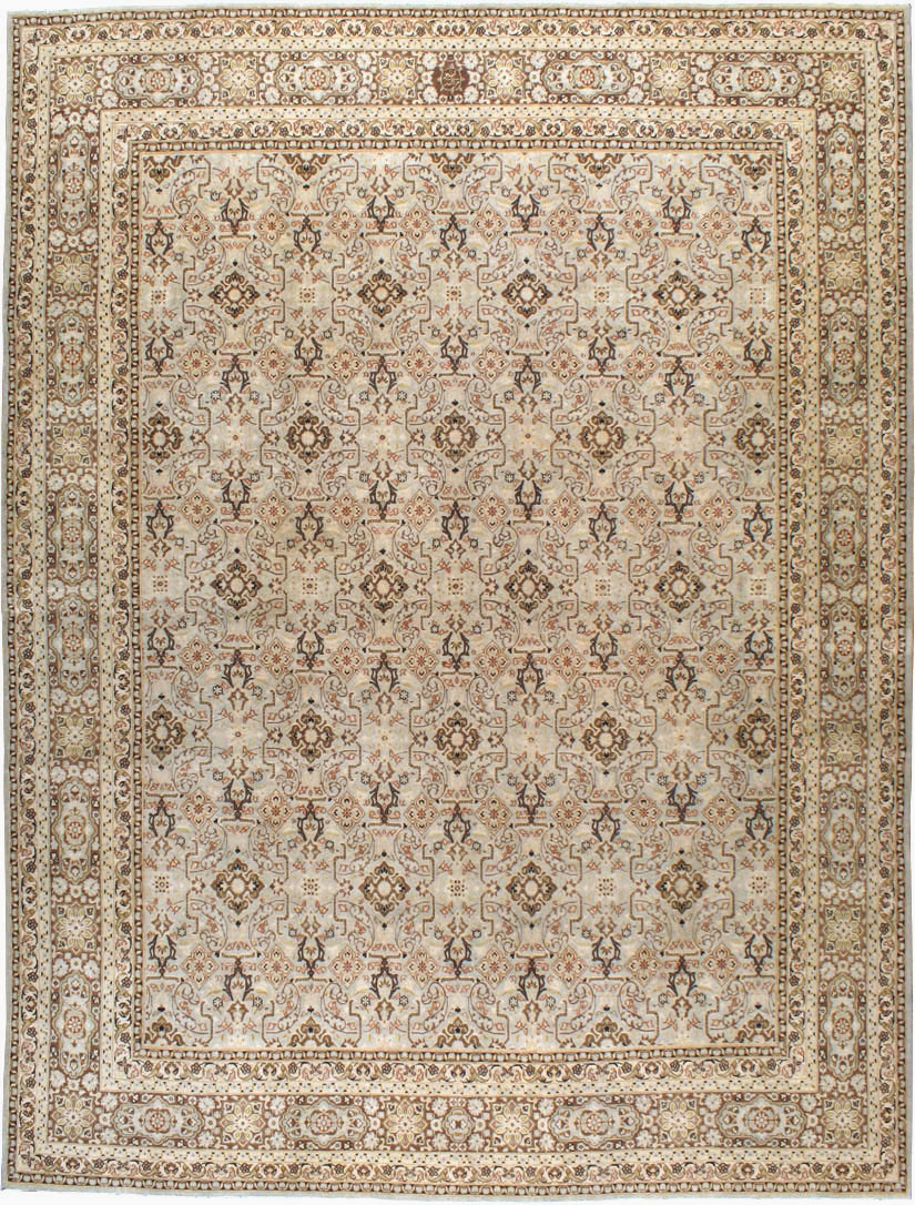 Antique Persian Mashad Carpet, No.23544 - Gsblank