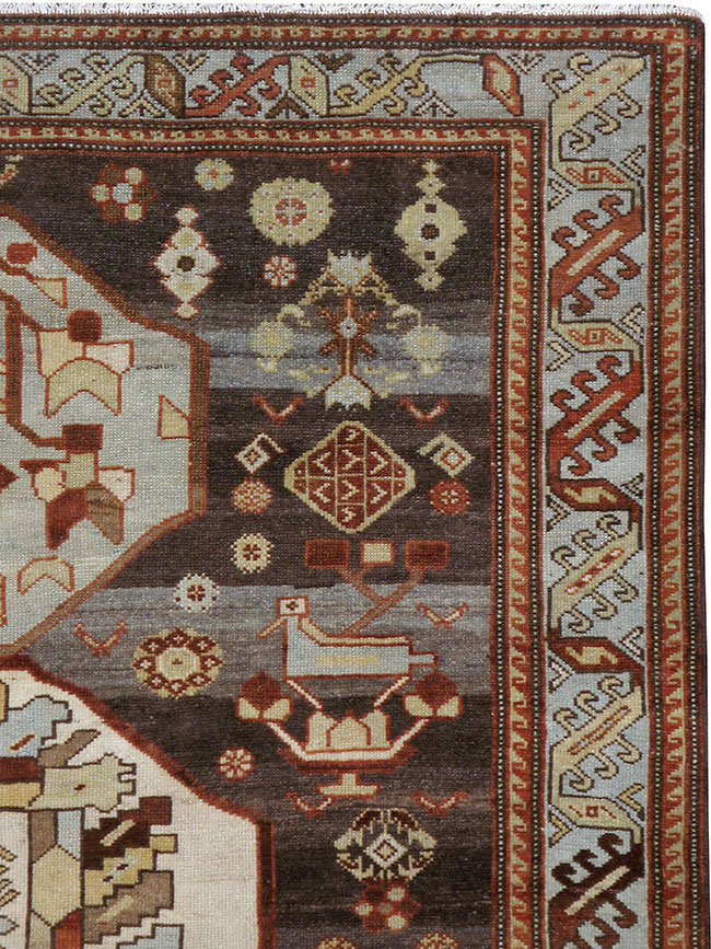 Vintage Persian Malayer Rug, No.23546 - Gsblank