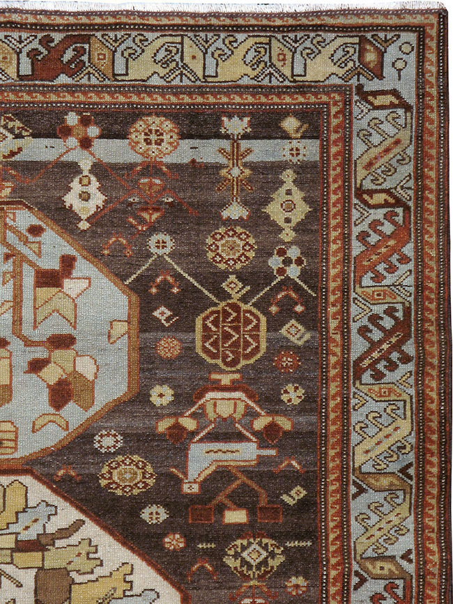 Vintage Persian Malayer Rug, No.23546 - Gsblank