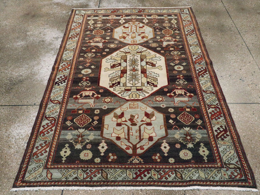 Vintage Persian Malayer Rug, No.23546 - Gsblank