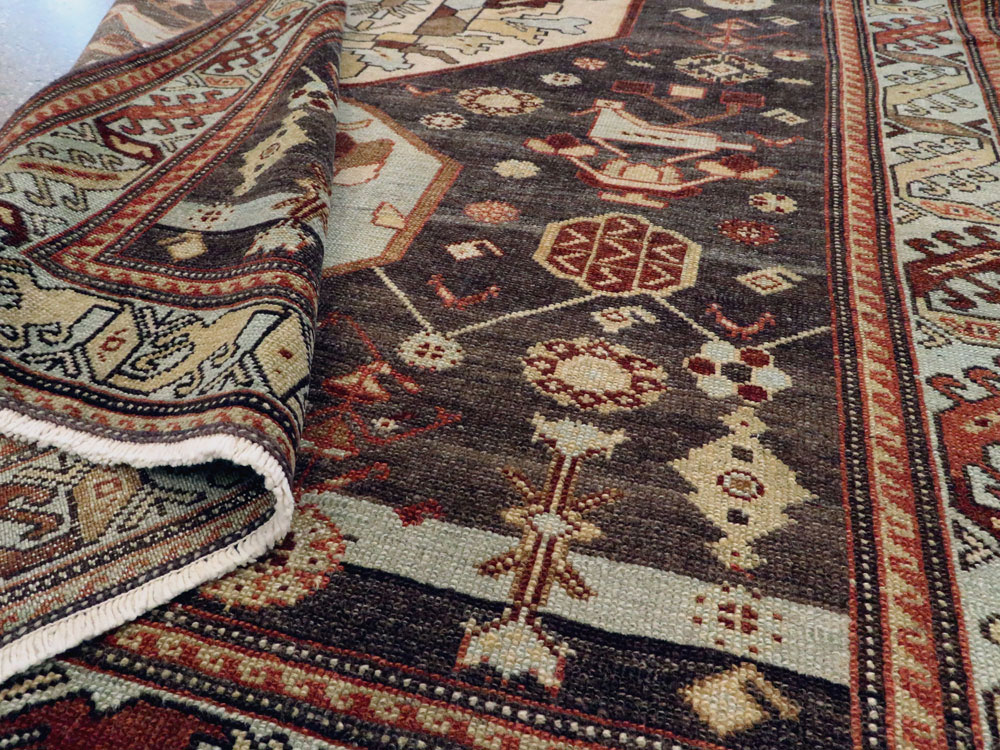 Vintage Persian Malayer Rug, No.23546 - Gsblank
