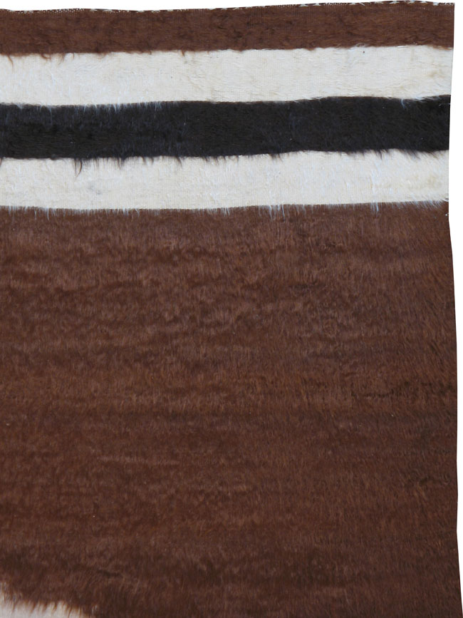 Vintage Turkish Mohair Rug, No.23549 - Gsblank