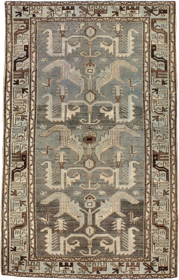 Vintage Persian Malayer Rug, No.23552 - Gsblank