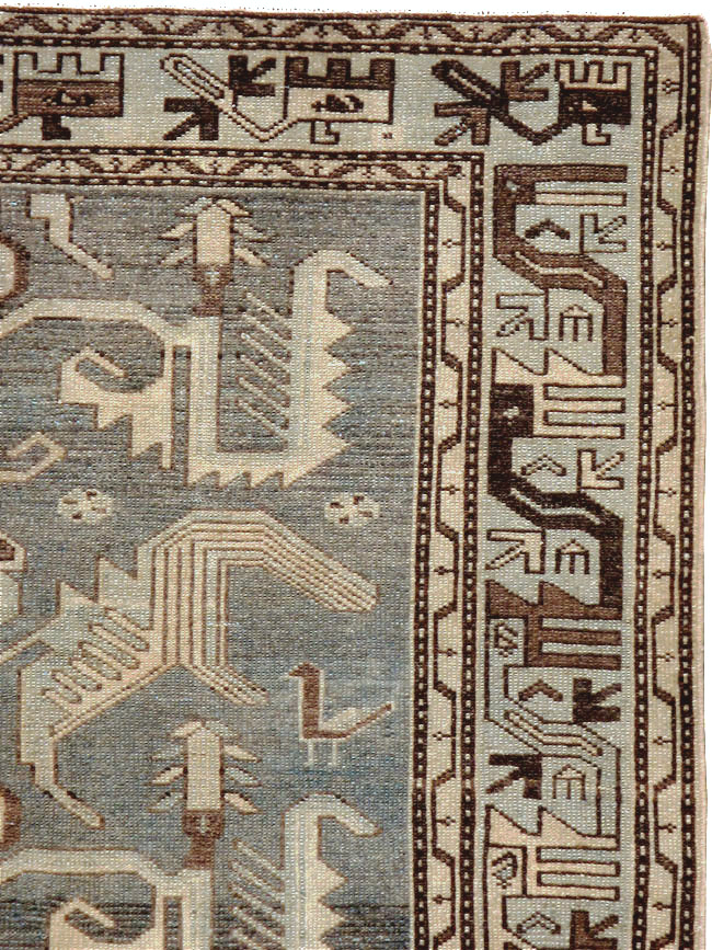 Vintage Persian Malayer Rug, No.23552 - Gsblank