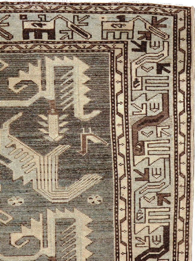 Vintage Persian Malayer Rug, No.23552 - Gsblank