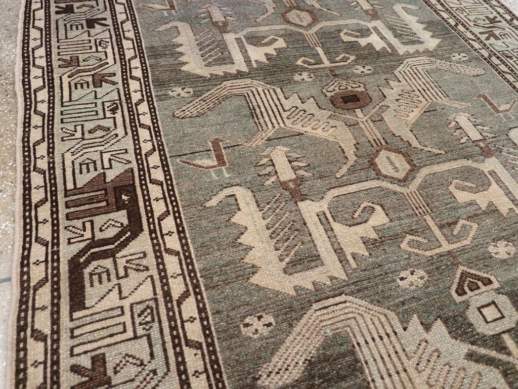 Vintage Persian Malayer Rug, No.23552 - Gsblank