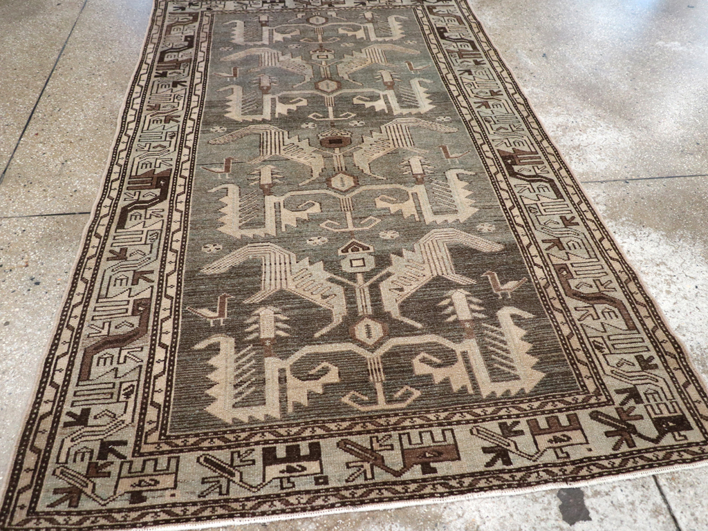 Vintage Persian Malayer Rug, No.23552 - Gsblank