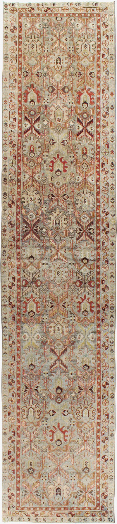 Vintage Persian Malayer Runner, No.23554 - Gsblank
