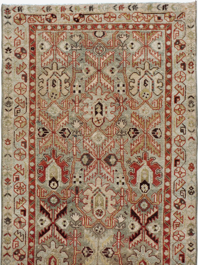 Vintage Persian Malayer Runner, No.23554 - Gsblank