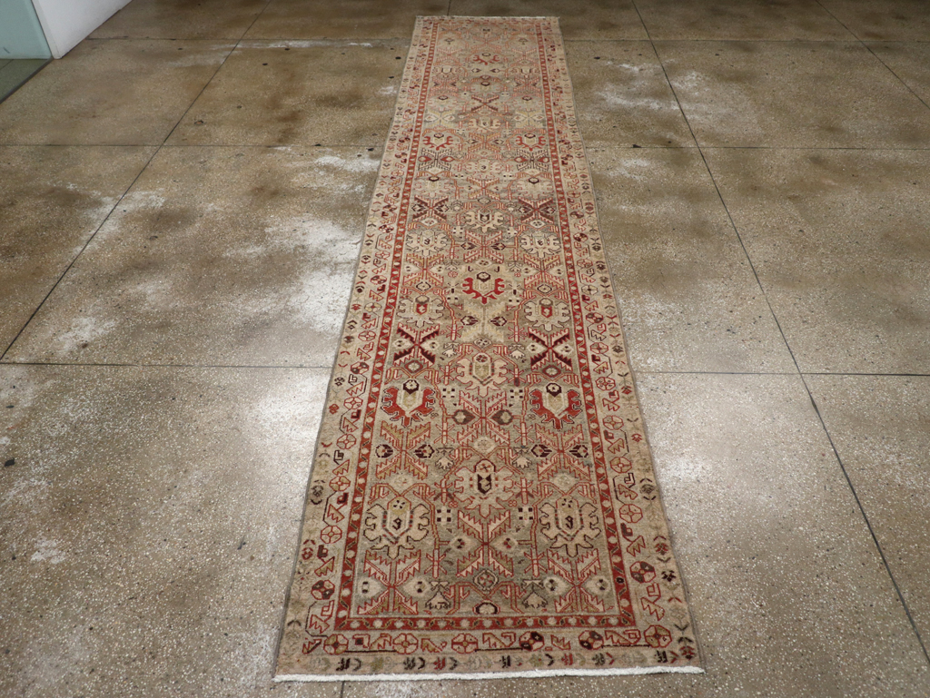 Vintage Persian Malayer Runner, No.23554 - Gsblank