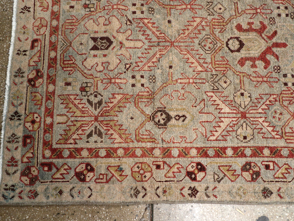 Vintage Persian Malayer Runner, No.23554 - Gsblank