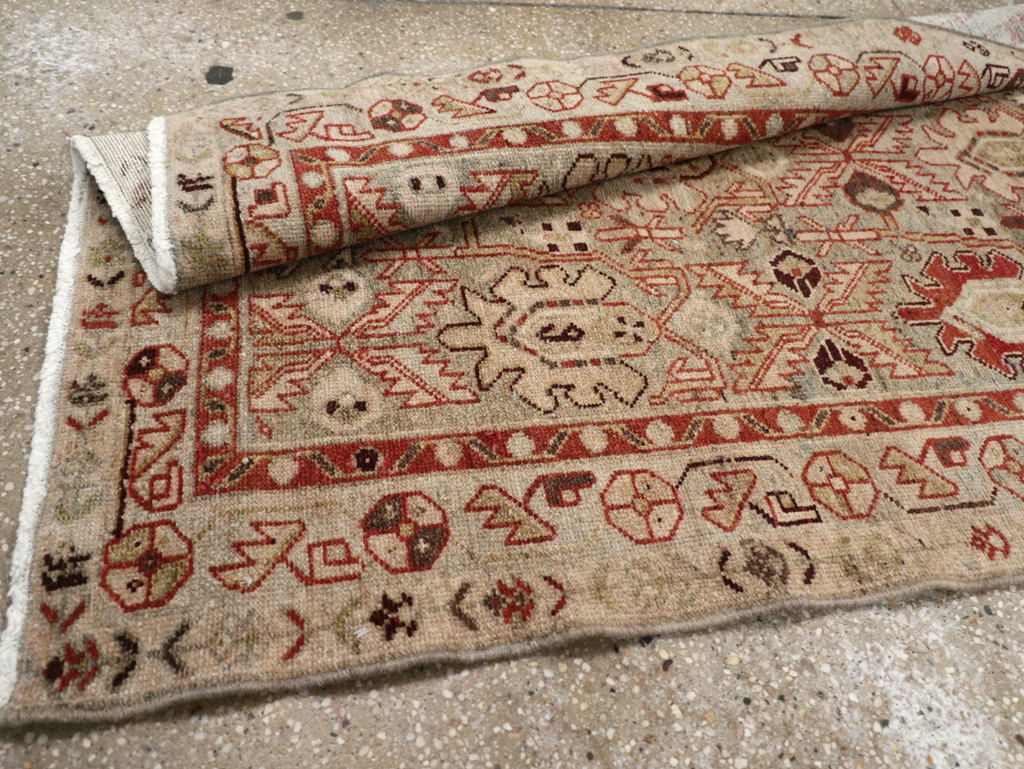 Vintage Persian Malayer Runner, No.23554 - Gsblank
